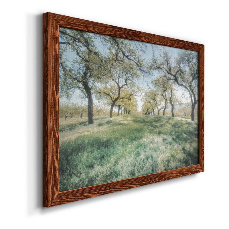 Charmante ambiance printanière - Photographie sur toile avec cadre photo, H 31 po x l 44 po x P 1 po, Érable