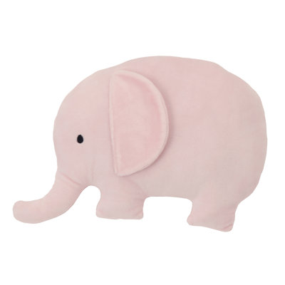 Advait Plush Elephant 3D Wall Decor