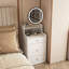 Bureau de coiffeuse 3 en 1 avec miroir et station de charge-628139180