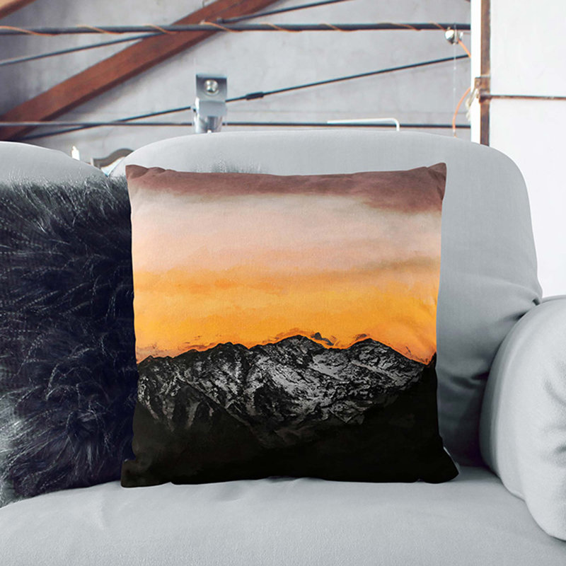 Square Throw Cushion, 55cm H x 55cm W x 20cm D