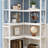 Nordic Etagere,Corner Bookcase
