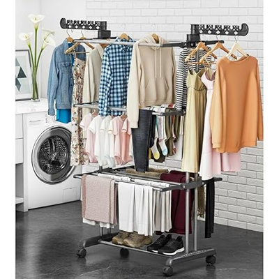 Iron Foldable Standard Drying Rack