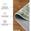 Aspire Homeware Sage Green Tribal Area Rug-1898354458