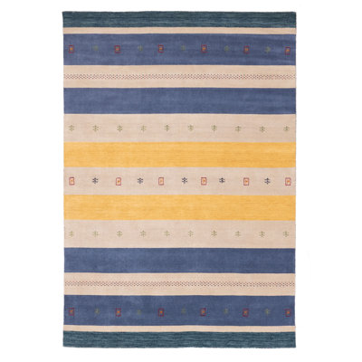 Kashkuli Gabbeh Grey Rug 6'7" x 9'8"