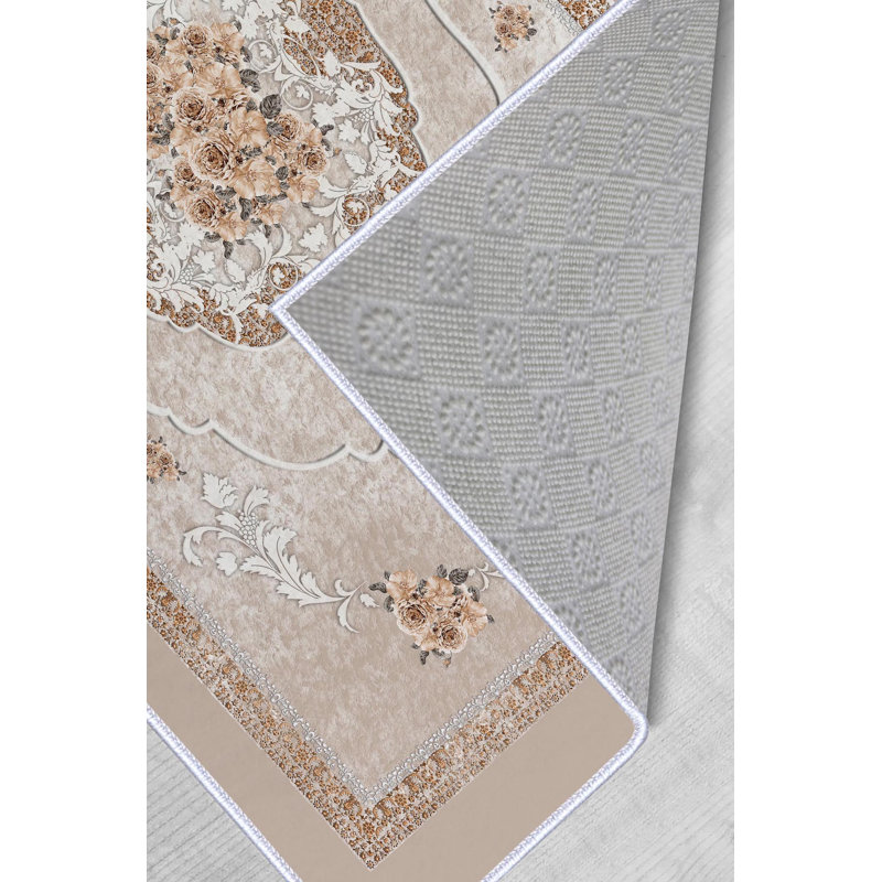 Tapis de qualité supérieure imprimé en 3D, 5,2 x 7,5 pieds, 100% polyester, 650 g / m² | Antibactérien, envers antidérapant en PVC, lavable à la machine | Idéal pour le salon, la chambre à coucher et la maison, hauteur des poils doux: 0,3 po