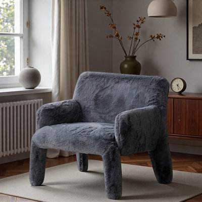 Fauteuil simple confortable avec conception anti-chocs.