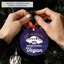 Drôle d'ornement végétalien «Get In Loser We Going Vegan», décoration d'arbre de Noël en métal, cadeau Gag pour végétariens