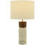 Lampe de table blanche 24,9 "