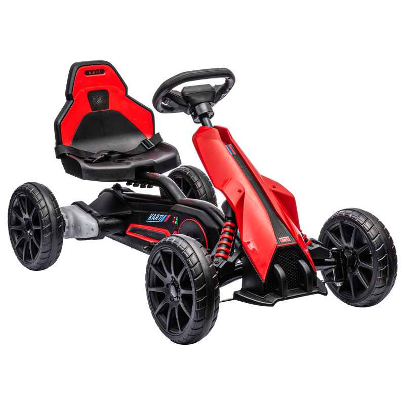 Bolderberg Zoomie Kids Go Kart, Red