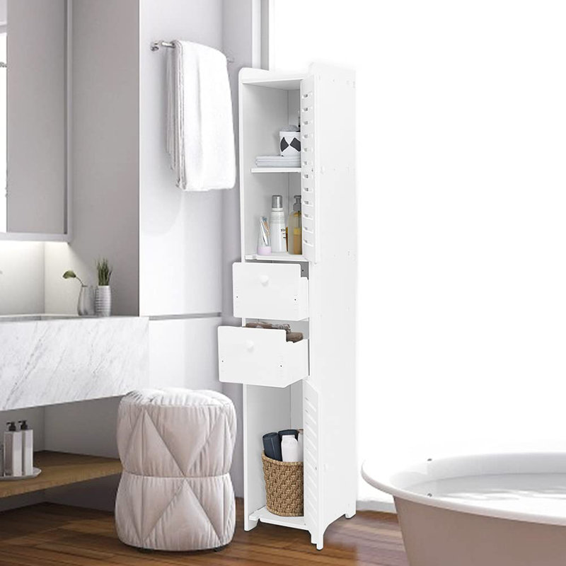 Larock Freestanding Linen Cabinet