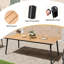 Ensemble repas rectangulaire pour 10 personnes avec trou pour parasol Cyanni-2046643258-2003517851