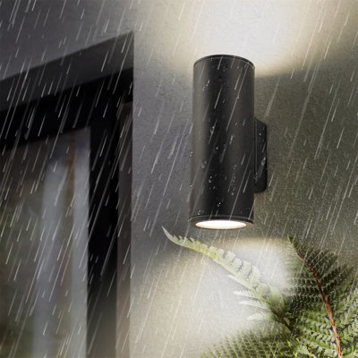Gracinda 1 - Bulb Plug-in Integrated LED Outdoor Armed Sconce