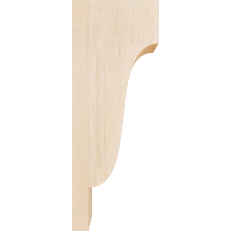 Newport Corbel, H 20 po x l 3,5 po x P 8 po, Sapin de Douglas, Lisse
