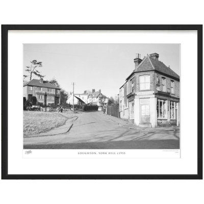 Loughton, York Hill C1955 1 Piece Single Picture Frame Wall Art