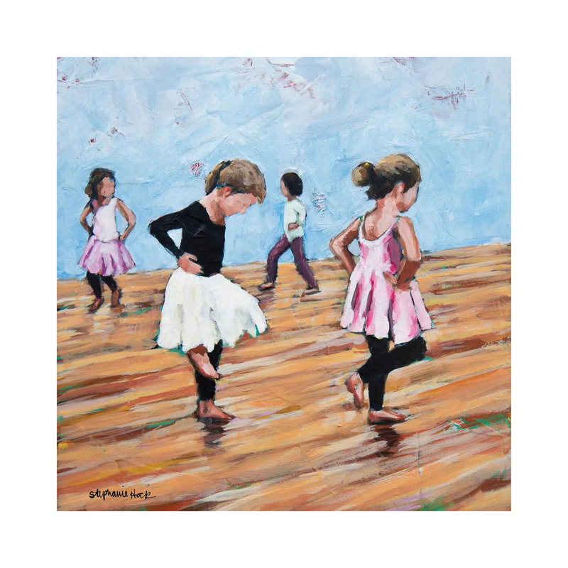 In Line by Stephanie Hock - No Frame Gallery-Wrapped Canvas Giclée on Canvas, 66.04 cm H x 66.04 cm W