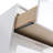 24" Freestanding Bathroom Storage Cabinet, 3-Soft Close Drawer, Glossy White,(KD-Packing)-680754024