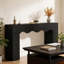 Console Wavy Edge avec rangement élégant