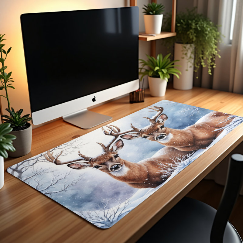 Polyester Desk Pad, 31.5x15.5