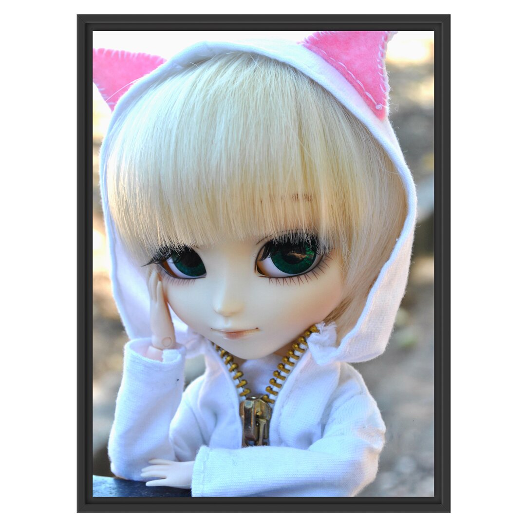 Gerahmtes Wandbild Pullip-Puppe