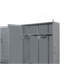 Grand lit escamotable mural avec placard, gris-879443923