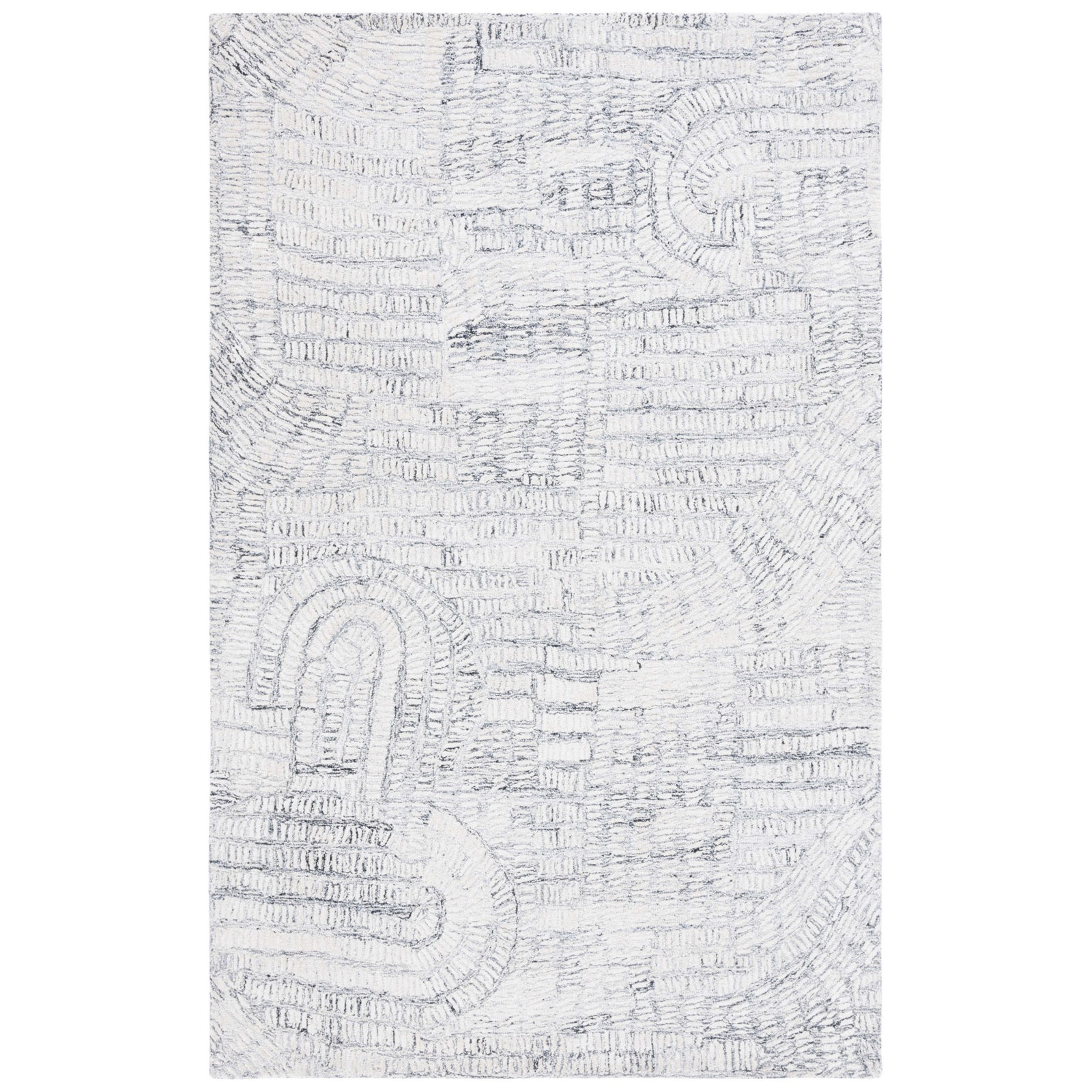 Audrina Hand Tufted Rug, Rectangle 4' x 6'