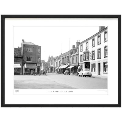 Ely, Market Place C1955 by Francis Frith - Single Picture Frame Print