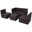 Méridienne 5 pièces avec coussins-1744531298