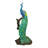 Peacock on Tree Bronze Statue -  Size: 31"L x 30"W x 64"H.