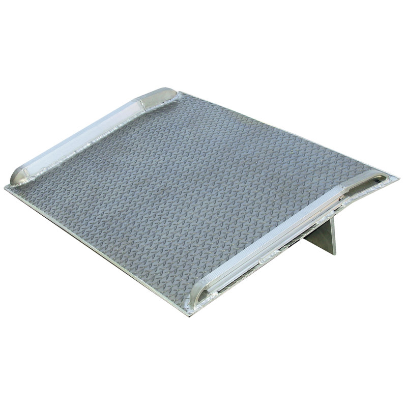 Vestil Metal Portable Ramp, 13.75" H x 54" W x 54" D