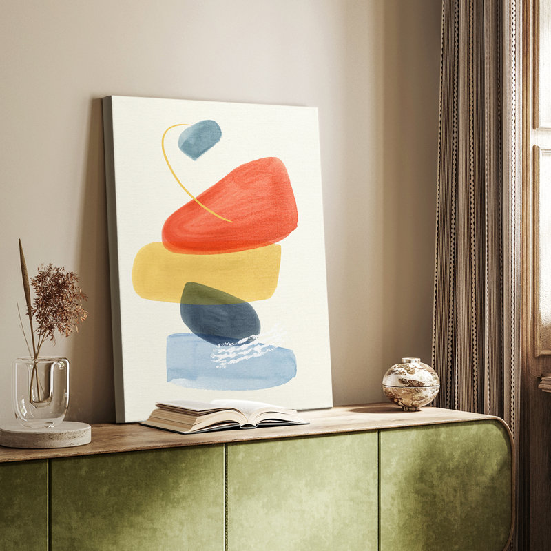 Ensemble de couleurs vives II - galerie Cavas sur mesure, H 18 po x l 12 po