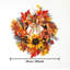 Faux Lighted Mixed Assortment Plastic 24cm Wreath