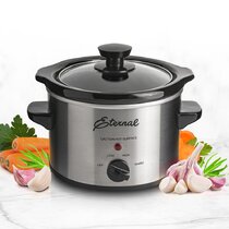 Temp-tations Classic 1.25-Quart Double Slow Cooker 