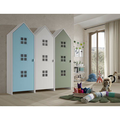Casami Bruges 3 Door Manufactured Wood Wardrobe