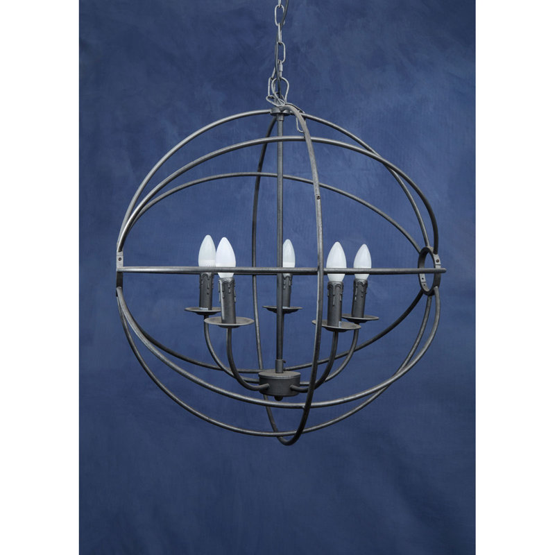 5 - Light Brown Sphere Pendant
