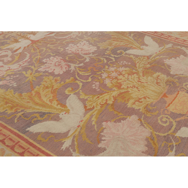 One-of-a-Kind 10'9”x13'9” Hand Knotted Area Rug