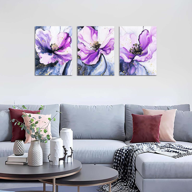 3 Piece Wrapped Canvas Print