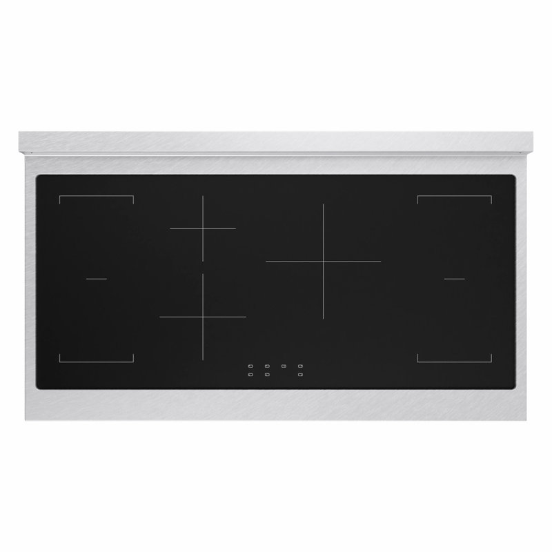 ZLINE Autograph 48 in. Paramount Induction Range with 7 Elements and Champagne Bronze Accents