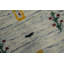 Tapis oriental tribal en laine 8x8