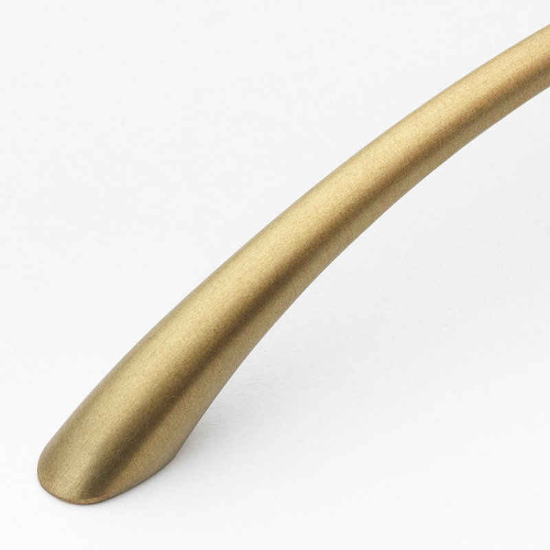 5-1/16" Center to Center Arch Loop Pull, Satin Gold, 25