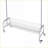 Garment Rack with Rolling Basket, Heavy Duty Easy Assembly | Iron | Coat Racks