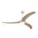 Cesar Ceiling Fan with LED Light, Remote Control & Reversible Motor