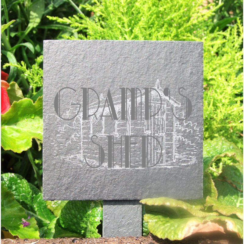 Mineola Stone Plants & Flowers Garden Sign