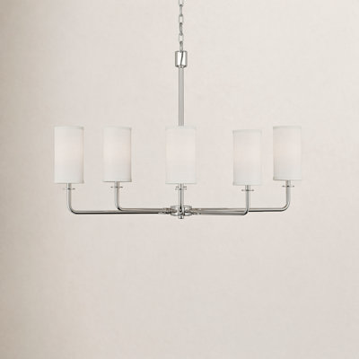 6 - Light Dimmable Chandelier