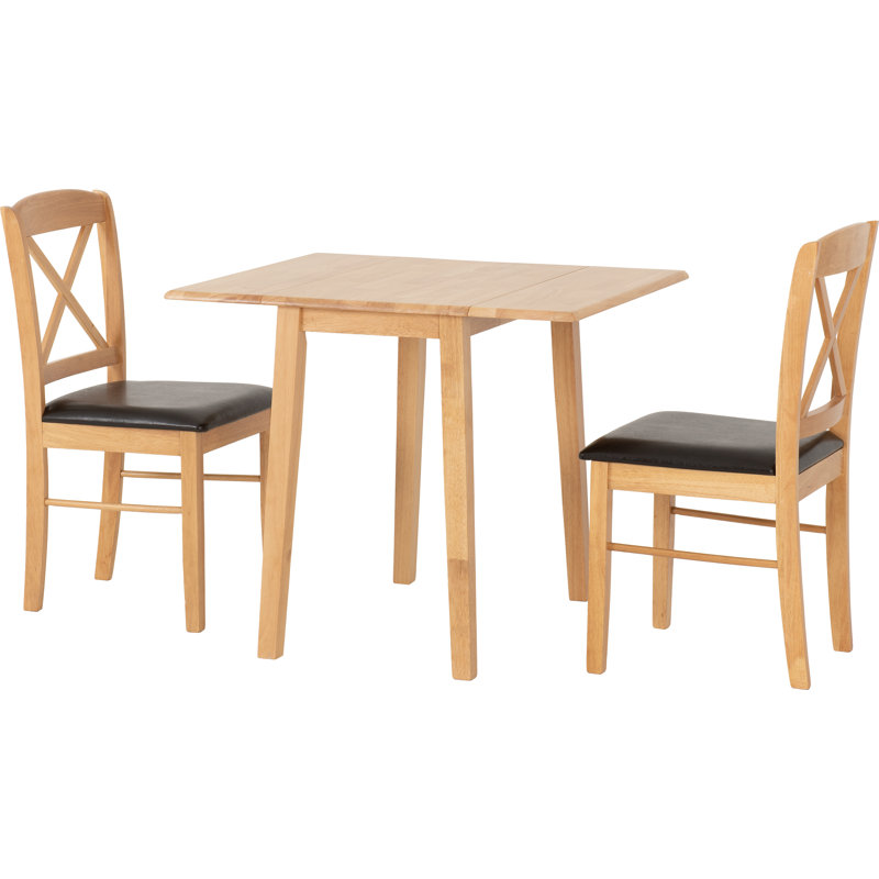 Jaeden Extendable Dining Set with 2 Chairs