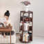 Bibliothèque standard en bois massif Nut-Brown