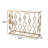 Nowling Mirror Console Table - 39.5" x 12" x 30.3" - Gold