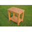 Macaluso Outdoor Square Teak Side Table-1314094253