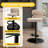 Italian-Inspired Modern Luxury Adjustable Height Swivel Leather Counter & Bar Stool with Stainless Steel Pedestal Base (Set of 1)-215660685-256346132