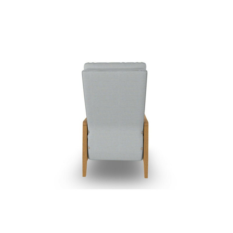 Fauteuil inclinable moderne, Oxford, Bouleau couleur miel