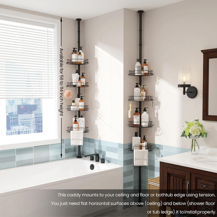 Wayfair  Tension Pole Shower Caddies You'll Love in 2024